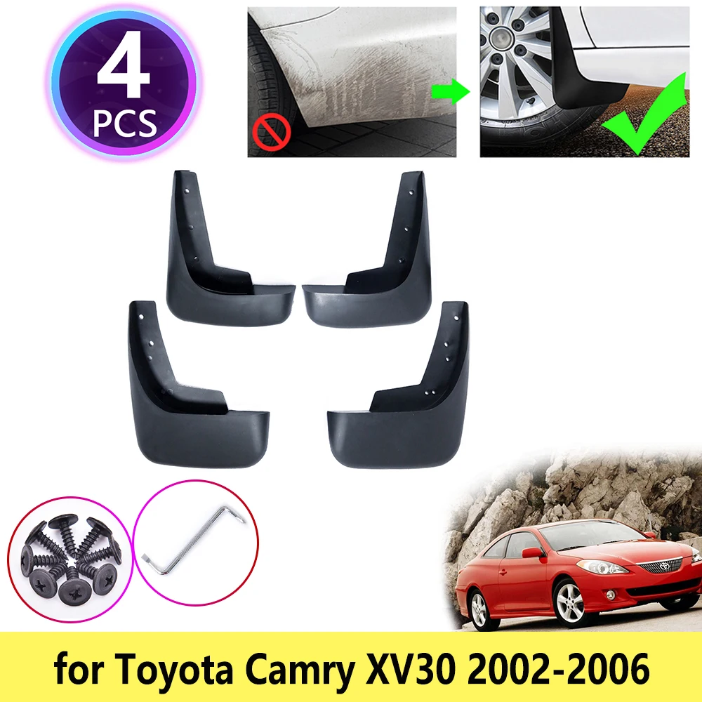 Для Toyota Camry 30 XV30 2002 2003 2004 2005 2006 4 шт./компл. брызговики крыло Брызговики щитки