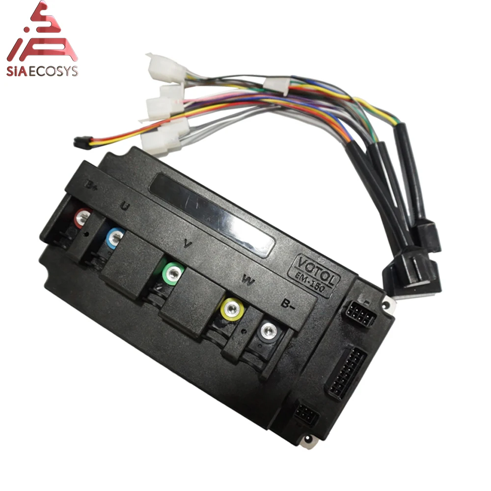 US $558.00 QSmotor 138 3kw belt design Mid drive motor 72V 100KPH power train motor kits with EM150SP controller and Z6 throttle