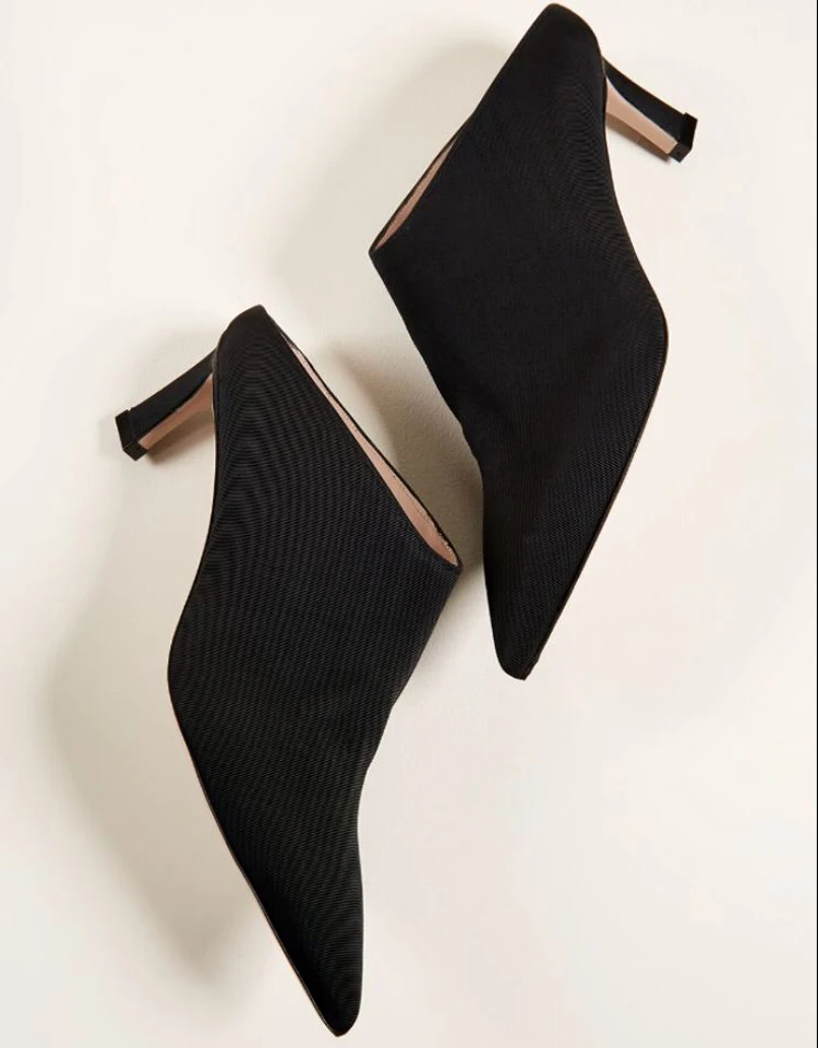 Модные женские туфли на высоком каблуке 5 см с острым носком; женская обувь для вечеринок; удобные простые туфли-лодочки из натуральной кожи