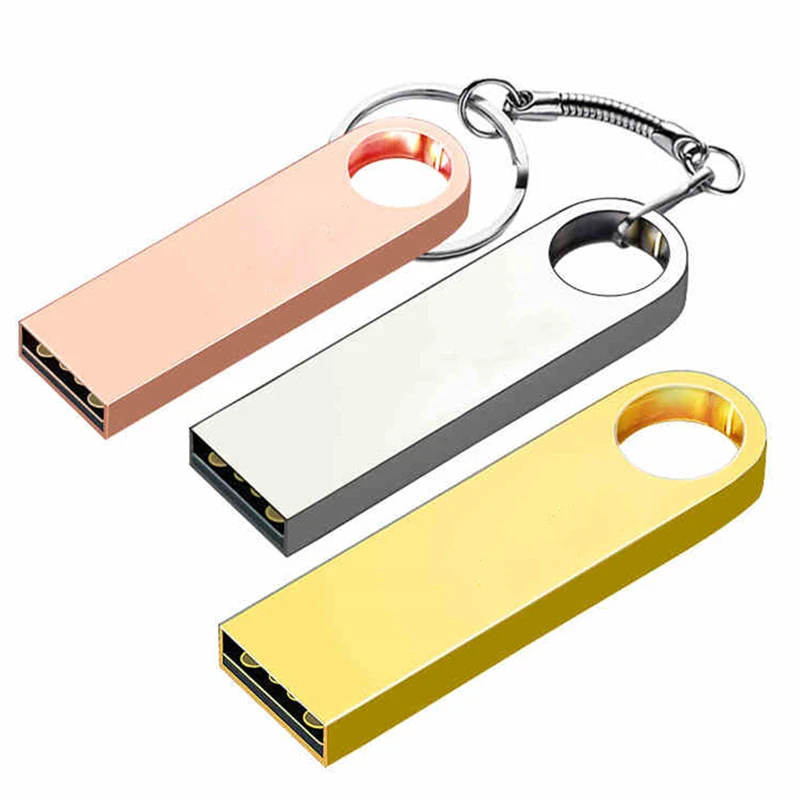 Водонепроницаемая USB карта памяти 4 ГБ флеш накопитель металлическая ручка 128 Гб 64