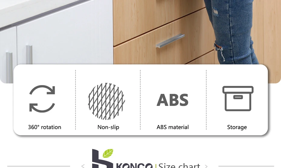 360 Rotating Storage Tray Multi-Functional Set Of 2