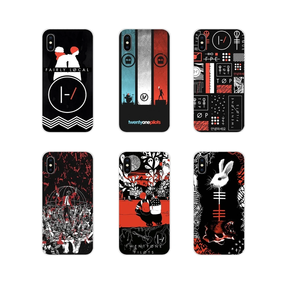 Музыкальная лента Twenty One 21 Pilots для Samsung Galaxy A3 A5 A7 A9 A8 Star A6 Plus 2018 2015 2016 2017 аксессуары