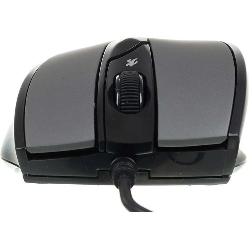 Мышь A4 V-Track Padless N-600X-2 серый оптическая(1600dpi) USB(3but