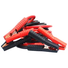 1 набор зажимов пускового устройства Портативный прочный профессиональный анти-обратный пусковой кабель зажим для автомобильного автомобиля