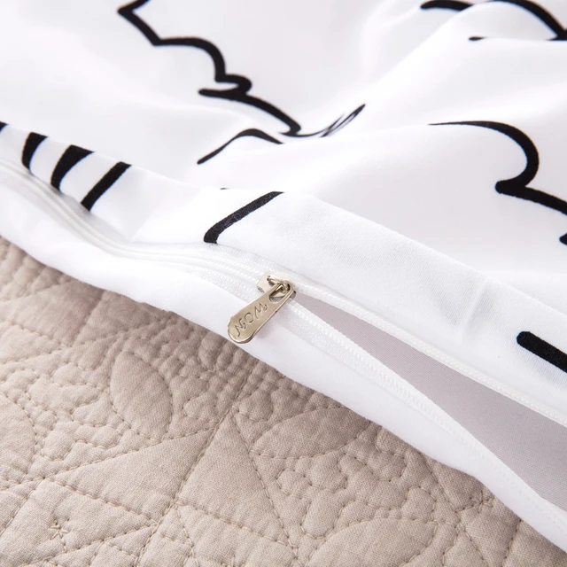 White Color letters Bedding Set Polyester Duvet Quilt Cover Pillowcases Queen Size 3PCS cheap wongs bedding None Duvet Cover Sets 100 Polyester 2 0m (6 6 feet) 2 2m (7 feet) quality 400TC Printed Europe Reactive Printing White Color letters Bedding Set Polyester Duvet Quilt Cover Pillowcases Queen Size 3PCS cheap wongs bedding None Duvet Cover Sets 100 Polyester 2 0m (6 6 feet) 2 2m (7 feet) quality 400TC Printed Europe Reactive Printing