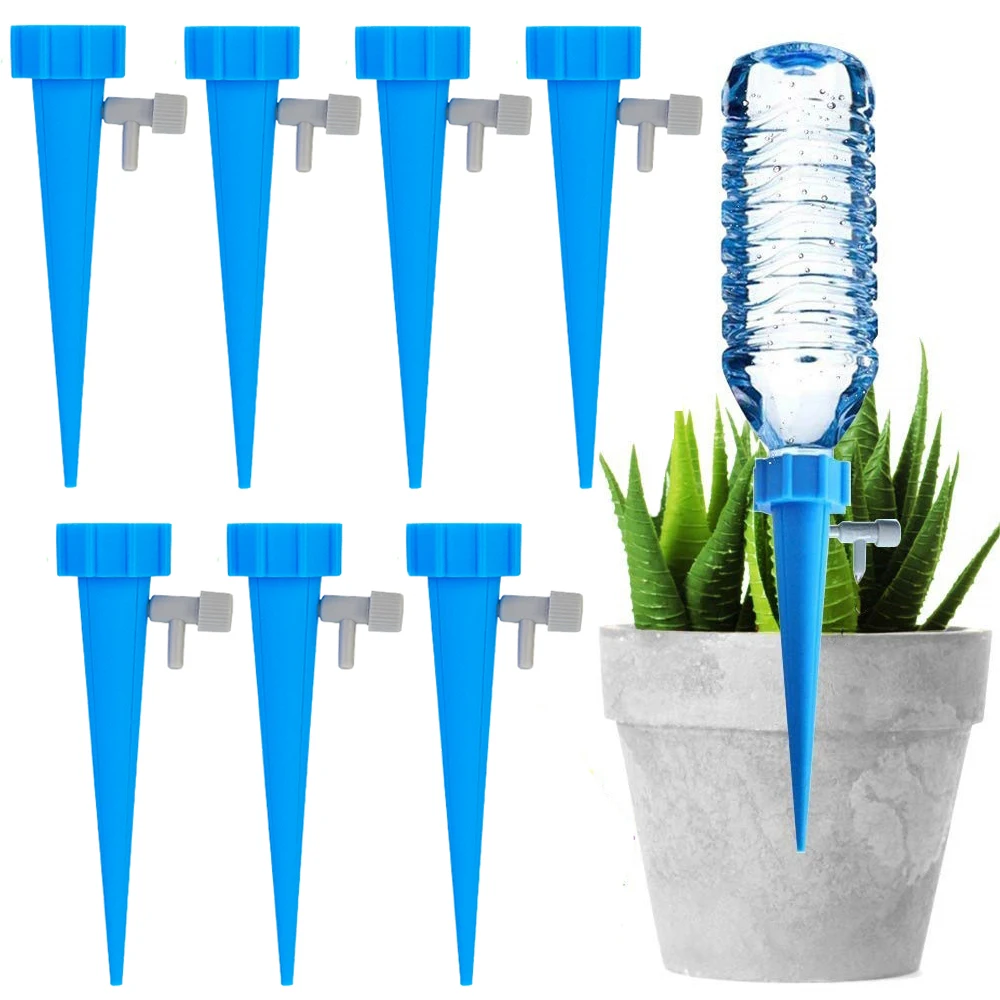 

6-36pcs Self-Contained Auto Drip Irrigation System Automatic Water Dripper Spike Garden Plant Constant Pressure Watering Device