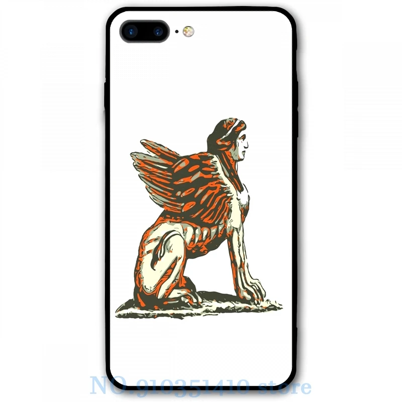 Чехол для телефона с греческим сфинксом 2 (поп-арт) iPhone 12 Pro 11 X XR XS Max 8 7 6 6s Plus 5s