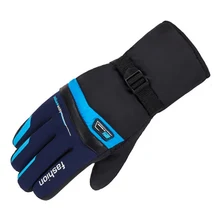 Зимние перчатки унисекс теплые водонепроницаемые ветрозащитные лыжные перчатки флисовые перчатки для сноуборда противоскользящие перчатки для езды на мотоцикле