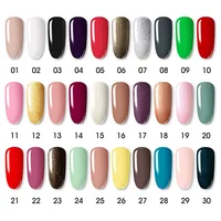 ROSALIND Gel Polish Semi Permanent Gel Nail Polish For Nails Art 89 Color Pure Varnish Soak off Base Top UV LED Hybrid Nail Gel 2