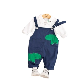 

Toddler Children Clothes Suits Baby Clothing Boy Sets Shirt+Pants 2pcs 2020 Autumn Gentleman Style Kids Clothes Infant Costume