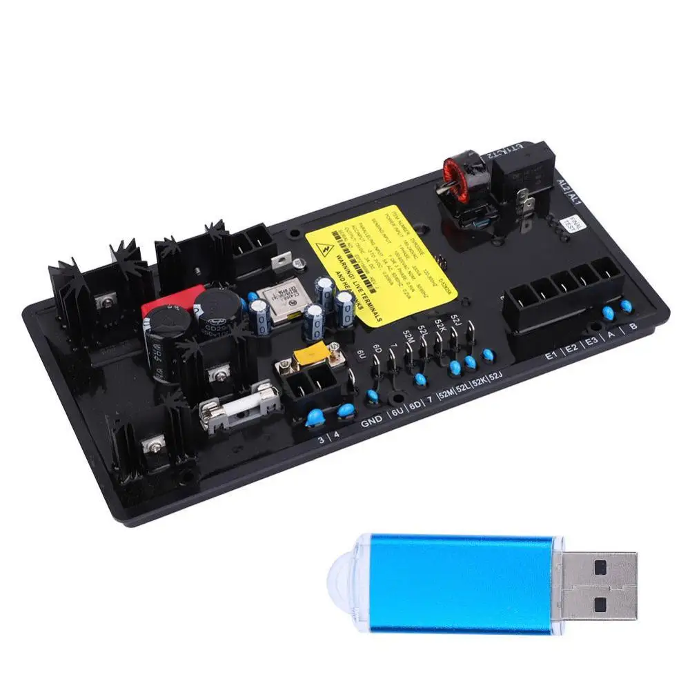 Цифровой регулятор напряжения для генератора moteur essence DVR2000E 120 ~ В переменного тока