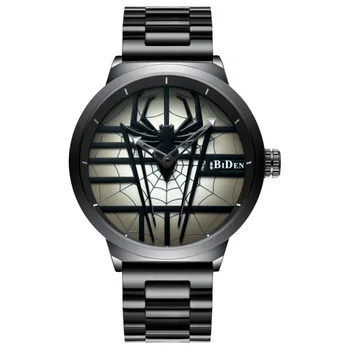 

2020 new Creative Design Spider Mens Watches Luxury Brand Full Steel Analog Display Men Business Quartz Watch Relogio Masculino