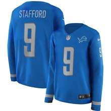 Мужская Новинка, высокое качество, Detroit Matthew Stafford Lions long jersey