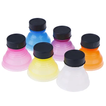 

6Pcs/Set Flip Bottles Top Lid Container Boxes Jars Protector Snap Bottle Lids Soda Learn More Pop Beer Beverage Can Cap