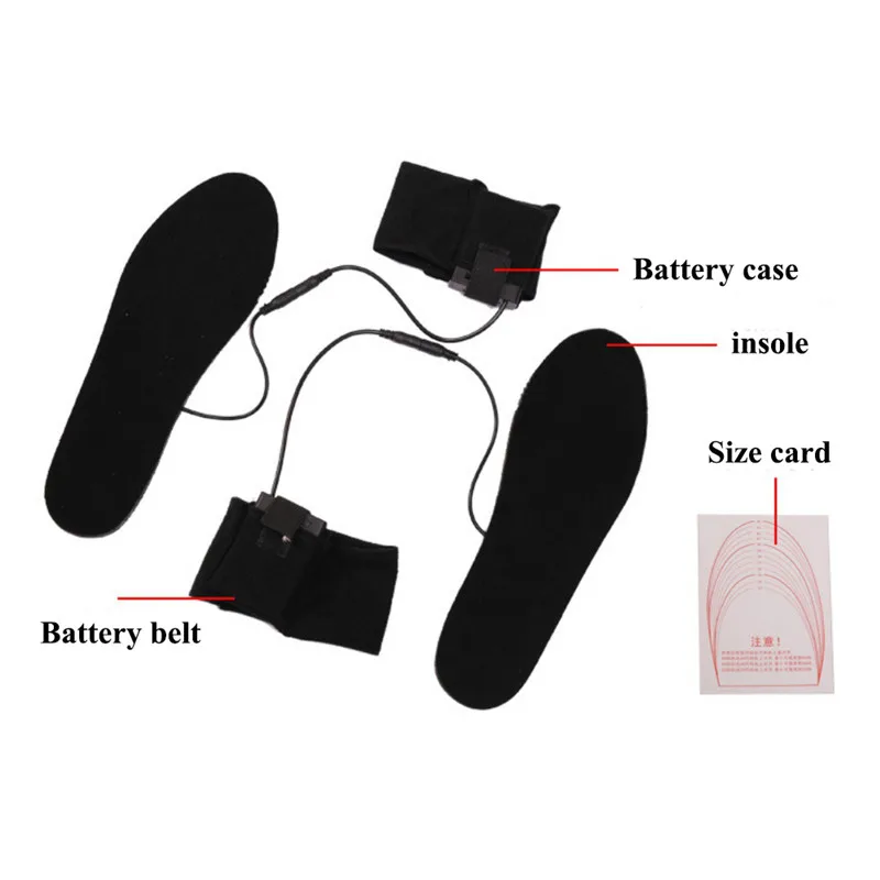 Тепловая стелька USB электрические колодки Зимние гетры для ног перезаряжаемые ботинки нагреватель ботинок Отопление Стельки для мужчин и женщин