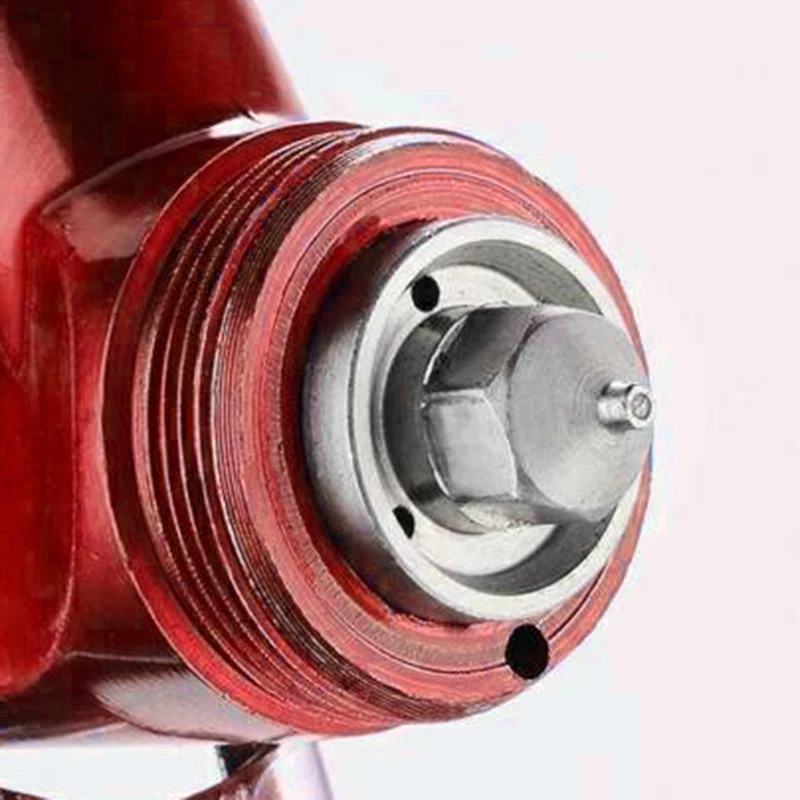 

Air Paint Spray Tool Nozzle H2000 Red Aluminum Alloy Portable Paint Compressor