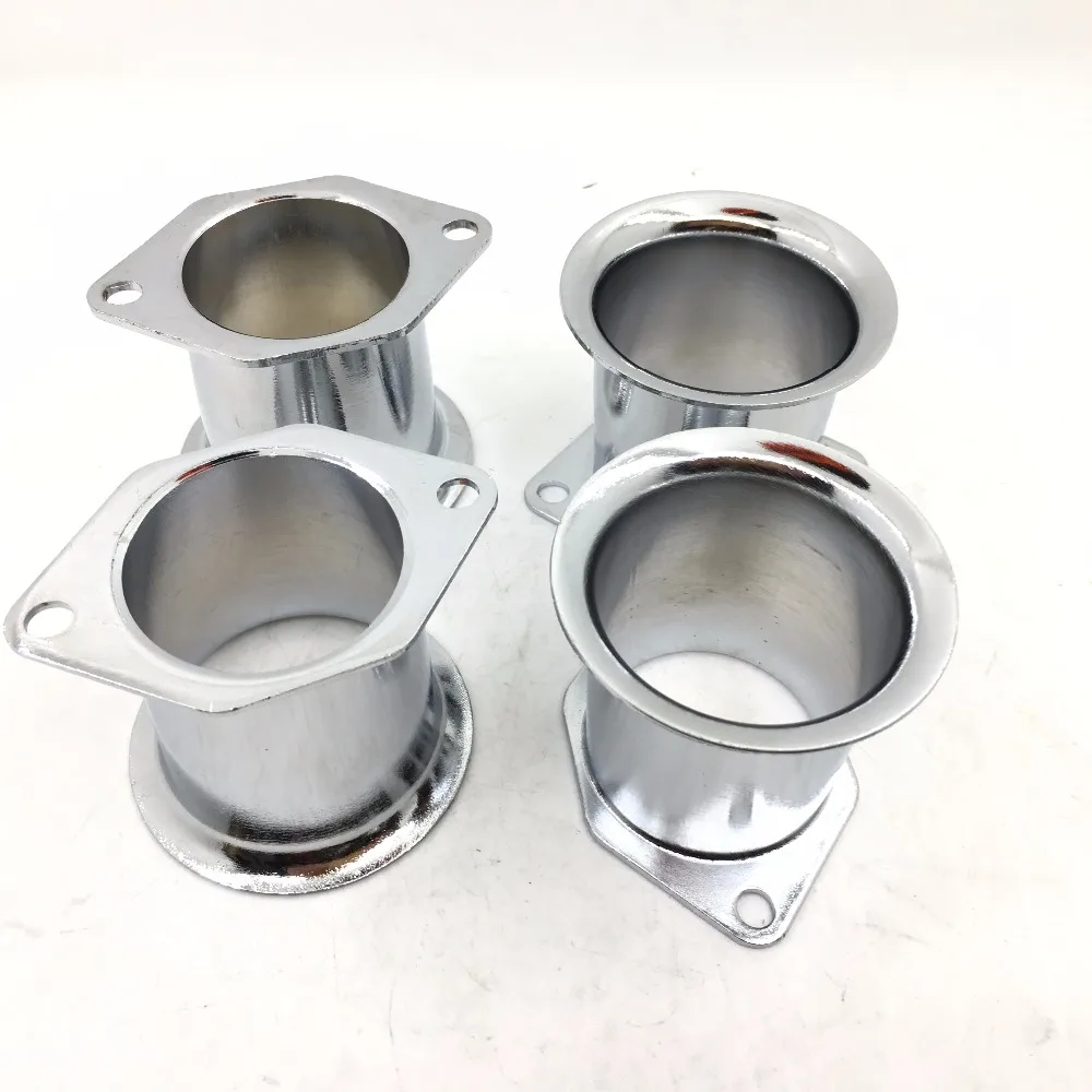 4 PCS/LOT 2 1/4" 40mm Or 44mm IDF Air Horn Velocity Stacks FOR 45dcoe Weber Carburetors