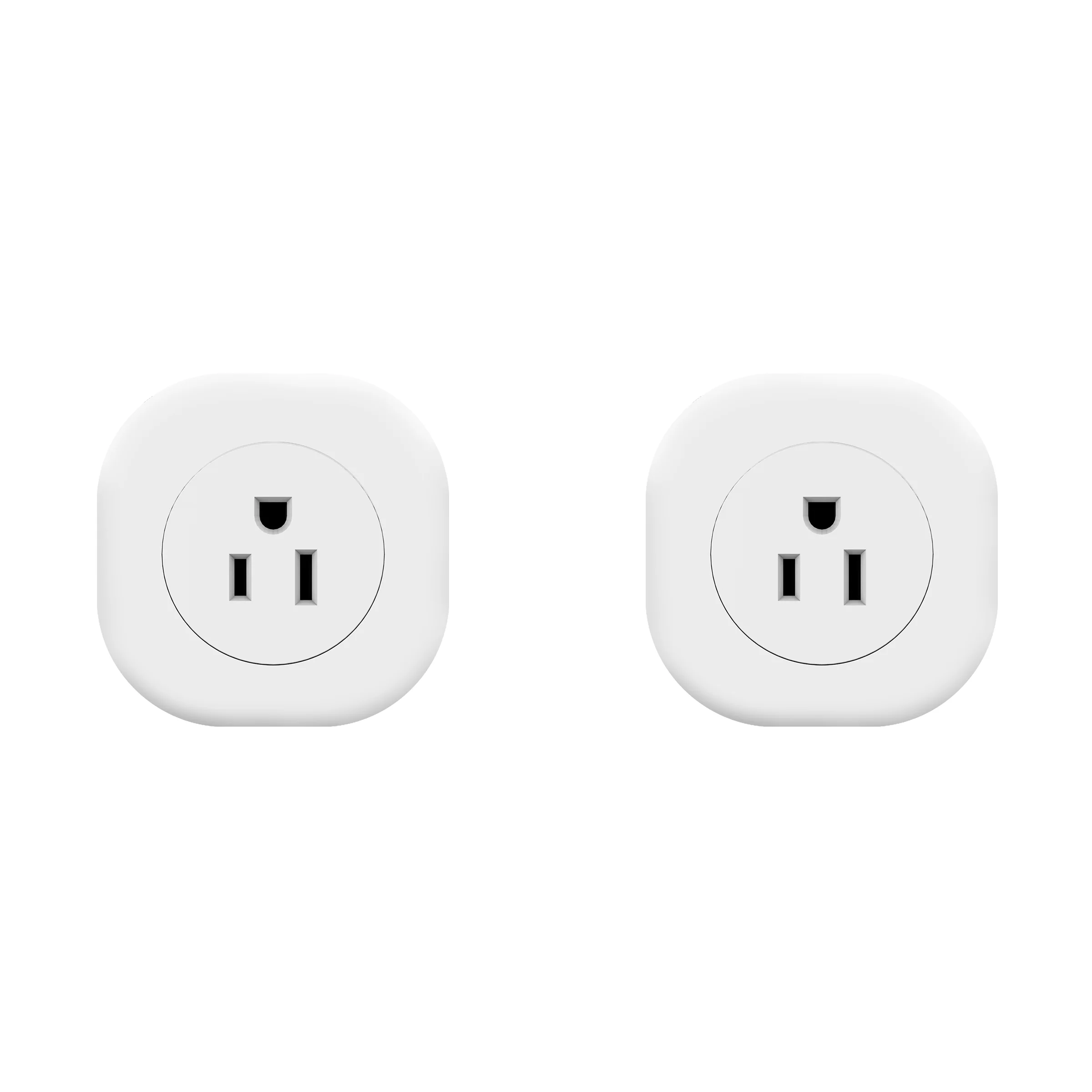 US 16A Wifi умная розетка с монитором питания Tuya Smart Life App Беспроводная умная розетка умный дом совместим с Alexa Google Home - Цвет: 2 PCS