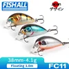 Hypnose 38F Crank Lure Bait 38mm 4.1g Floating 1.0m Action Wobbler For Bass Pike ► Photo 1/6