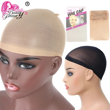 

2/5/10pcs/Pack Wig Cap Hair net for Weave Hairnets Wig Nets Stretch Mesh Wig Cap for Making Wigs Free Size