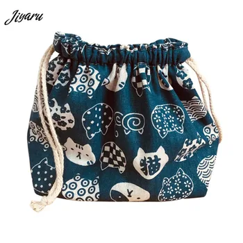 

Japanese Style Lunch Bags for Women Drawstring Lunch Bag for Men Portable Lunch Box Bag Bento Tote Printed Bento Tote Pouch