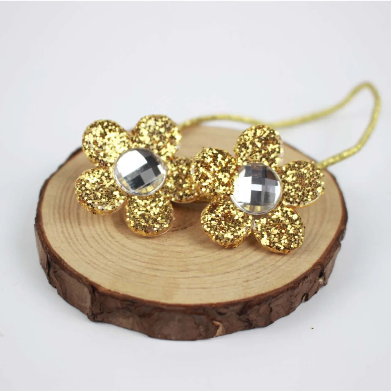 4 шт./партия, эластичная резинка для волос для девочек, Цветочная резинка для волос, однотонная, очаровательная, повседневная, с использованием украшения для волос оптом