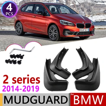 

For BMW 2 Series F45 F46 Gran Active Tourer 2014~2019 Car Fender Mud Guard Splash Flap Mudguards Accessories 2015 2016 2017 2018