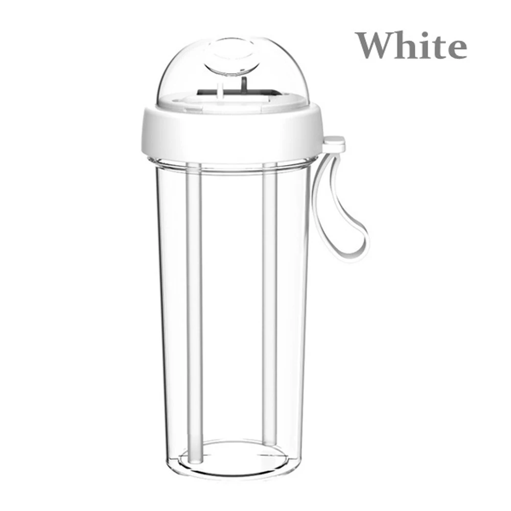 Силиконовая ручка, соломенная чашка, чашка для воды, двойная чашка для напитков, герметичная двухцветная насадка, для досуга, движения, противоскользящая паза, прочная, прочная