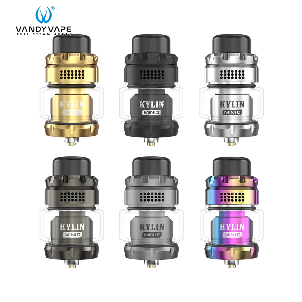 Оригинальный Vandy Vape Kylin Mini V2 RTA бак 5 мл электронная сигарета атомайзер VandyVape Fit Prebuilt