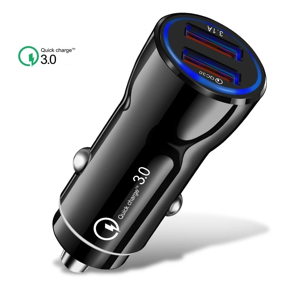 Быстрая зарядка 4,0 3.0QC USB Автомобильное зарядное устройство для Xiaomi QC4.0 QC3.0 type C автомобильное зарядное устройство для iPhone 11 X Xs 8 зарядное устройство usb зарядное устройство