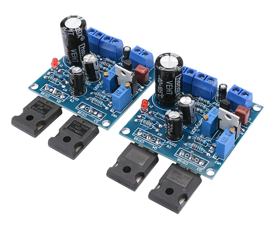 5 channel amplifier AIYIMA 1Pair 1969M FET Bile Power Amplifier Board 25W+25W 1969 IRFP448 Tube Amplifier Home Sound Theater DIY Super 1875 3886 AMP car amplifier