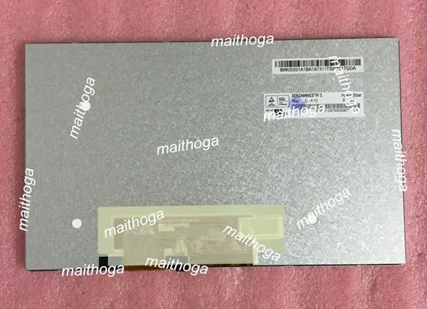 Maithoga 8,0 дюймов 40PIN TFT lcd цветной экран HSD080IFW1-A10 WSVGA 1024(RGB)* 600