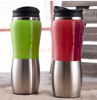 

50pcs Direct Drink Double Insulation Car Cup High Quality Stainless Steel Coffee Cup Cup Insulation Cup Vacuum Flasks