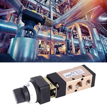 

1/4Inch PT MV-08 Pneumatic Mechanical Valve 2 Position 5 Way Manual Air Valve Compact Size And Lightweight