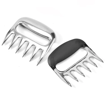 

Meat Shredder Barbecue Fork Bear Claw Meat Separator Handle Kitchen Food Fork Meat Slicer BBQ Grill Meat Handler Kitchen