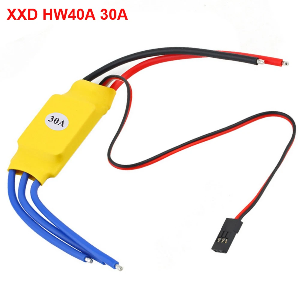 1 шт. XXD HW30A 30A бесщеточный двигатель ESC для радиоуправляемого вертолета 450 FPV мини