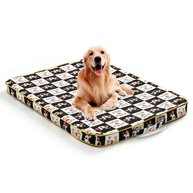 

Cartoon Pet Mat Soft Dog Bed Filling Sponge Thicken Warm Dog Cushion House For Small Medium Large Dogs Pad Pets Supplies