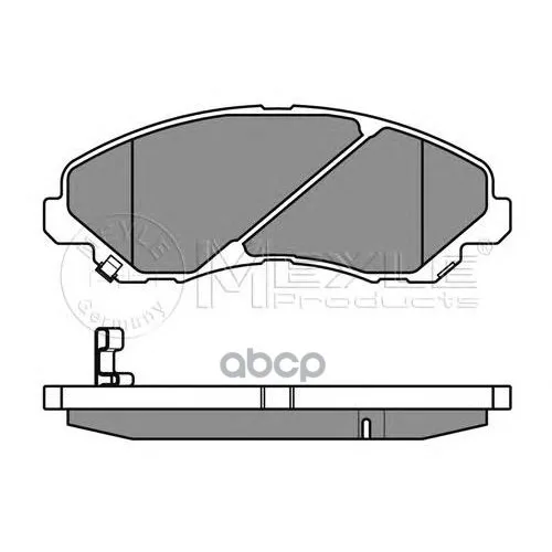 025 235 8416/W_колодки Дисковые Перед.! Mitsubishi Space Runner 2.0i 16v/2.4gdi 99 Meyle 0252358416w Meyle арт. 0252358416W