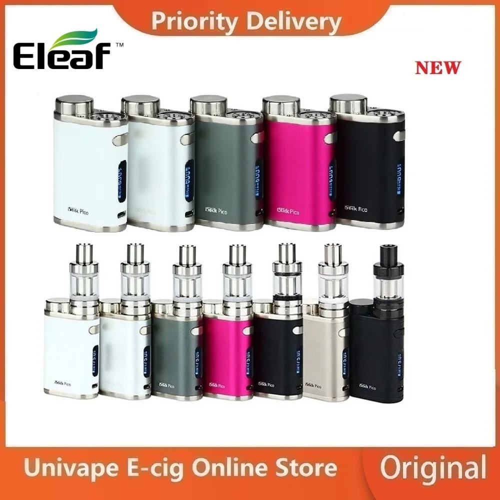 

Original 75W Eleaf iStick Pico TC Box MOD Vape Vaporizer E-cig NO 18650 Battery fit Melo 3/ Melo 3 Mini Atomizer vs Drag 2/ Luxe