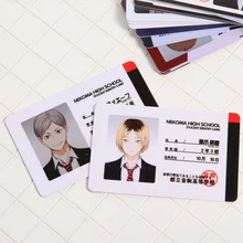 Haikyuu Id Cards Template