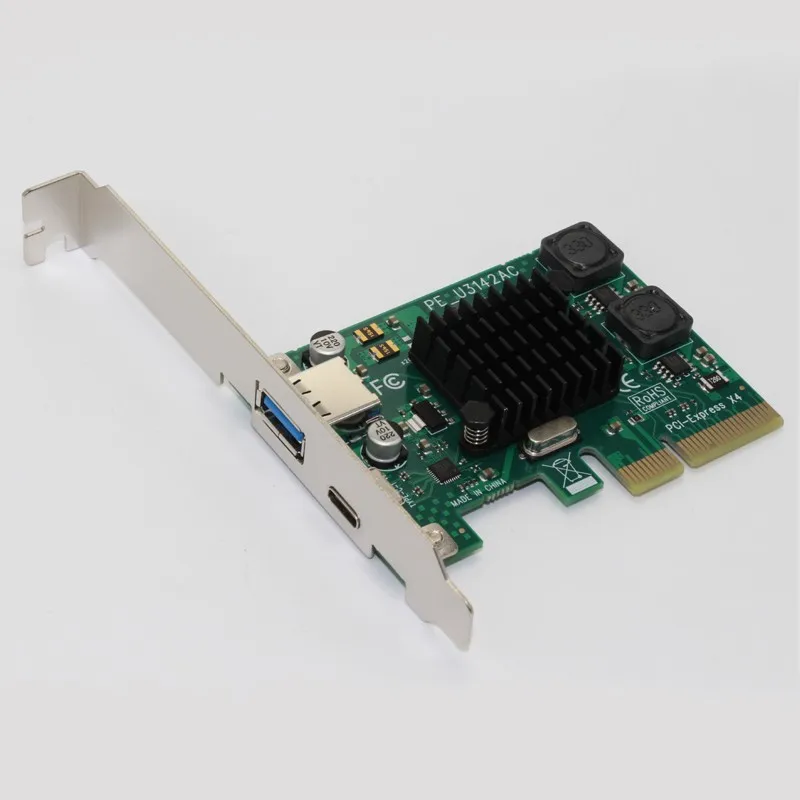 USB 3.0 Type C PCIe Плата расширения PCI e к и A 3 1 адаптер 0 Gen Express контроллер концентратор