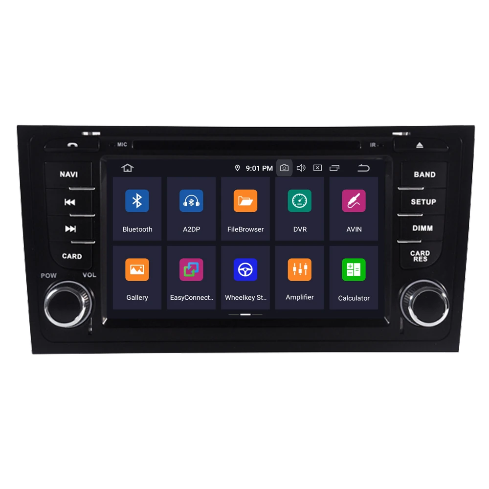 Sale RoverOne Android 9.0 Car Multimedia System For Audi A6 C5 S6 RS6 Radio Stereo DVD GPS Navigation Media Music Player PhoneLink 2