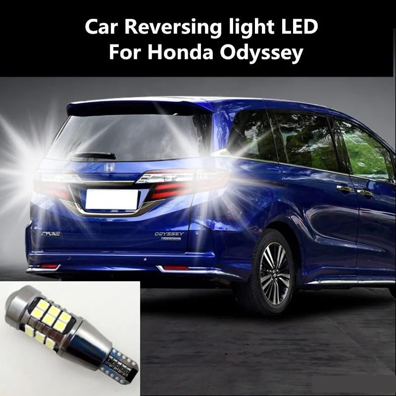 

Автомобильный светодиодный фонарь заднего хода для Honda Odyssey, вспомогательный фонарь заднего хода, установка T15, 12 Вт, 6000K, модификация головного света Odyssey