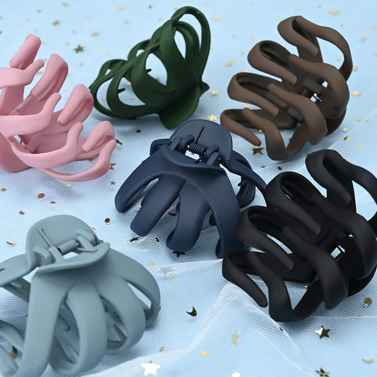 Large Claw Clips Big Claw Hair Clips Women Non Slip Grip Octopus Clip Banana Hair Clip Jaw Thick Thin hair claw,hair clips,hair accessories