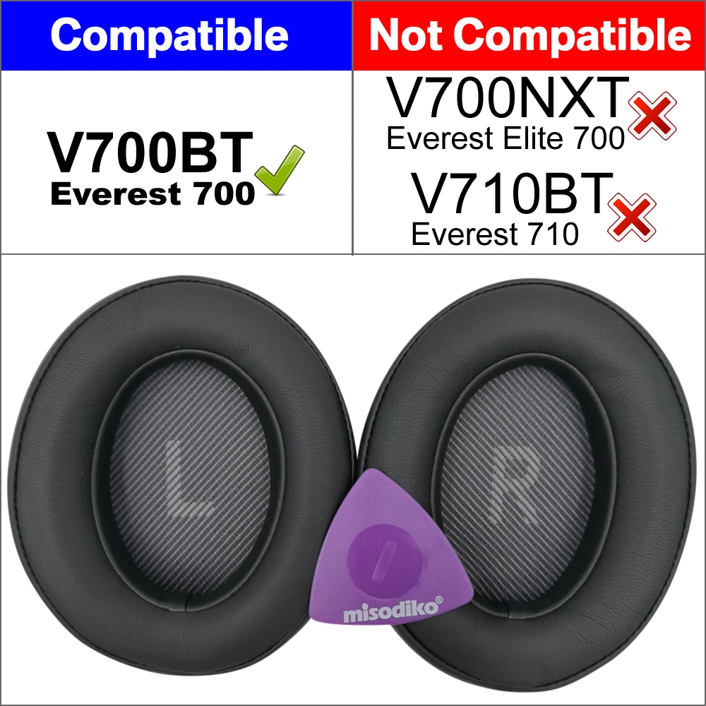 misodiko Ear Pads Cushions Replacement for JBL V700BT Everest 700  Headphones Earpads|Earphone Accessories| - AliExpress