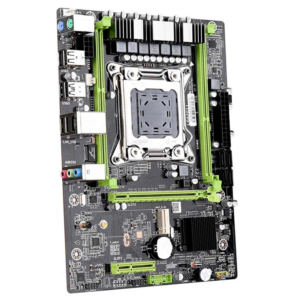 

X79 DDR3 Stable 2680 V2 SATA3 LGA2011 E5 Professional Computer PCI E Processor 64G Replacement USB Accessories Motherboard