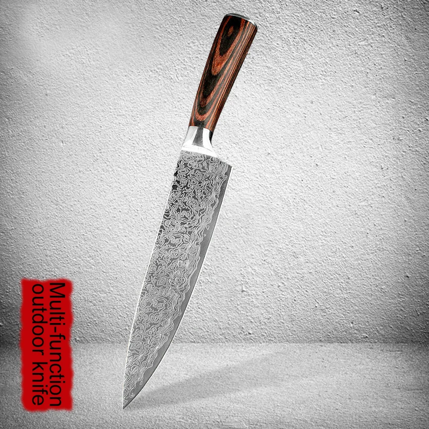 Кухонный нож 8 дюймов профессиональные поварские ножи японский 7CR17 440C из