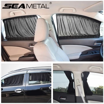 

Car Curtains Car Window Sunshade Universal Auto Front Rear Side Window Sun Protective Cutains Fit for Suv Sedan Car Accessories