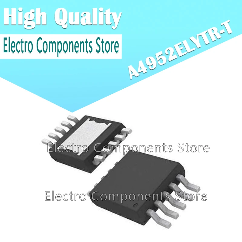 A4952ELYTR-T A4952ELYTR A4952 MSOP10 (маркировка 4952T) IC чип драйвера двигателя 10MSOP | Электронные