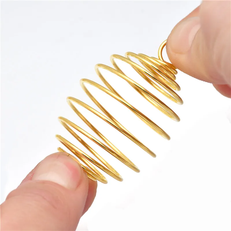 Silver Plated Spiral Bead Cages Pendants for Jewelry Making – Various Sizes and Quantities Available